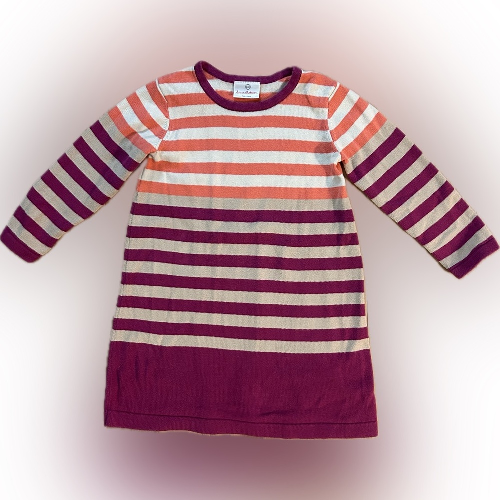 Hanna Andersson Striped Sweater Dress